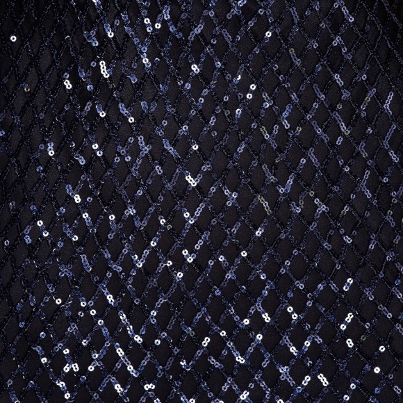 Michelle Mason Sequin One Shoulder Dress - Picture 8 of 9